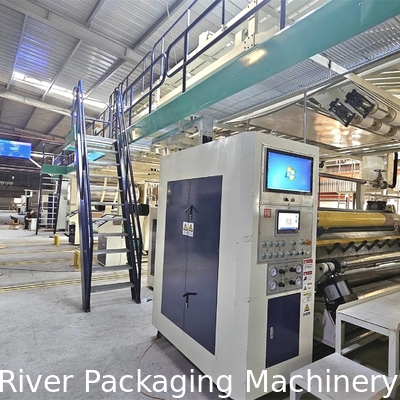 Ligne de production de carton ondulé électrique 7Ply avec un service après-vente fiable