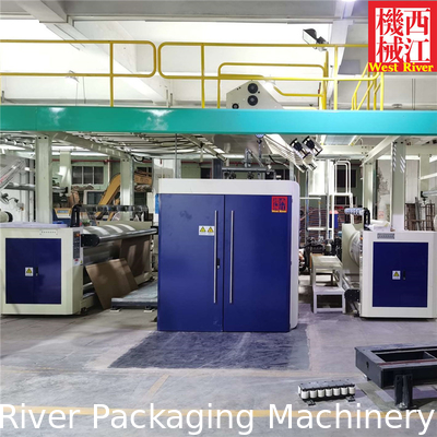 Ligne de production de machines pour boîtes en carton ondulé à 2 plis E F G Flûte Complète Micro