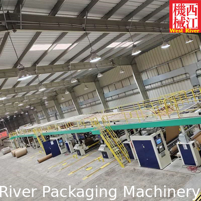 Machine à fabriquer du carton imperméable - Équipement complet de carton ondulé - Application d'agent imperméabilisant