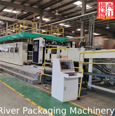 Ligne de production de machines pour boîtes en carton ondulé à 2 plis E F G Flûte Complète Micro