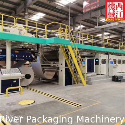 Double Working Side Single Face Cardboard Rewinder Machine - Corrugated 2Ply Paper Roll Rolling