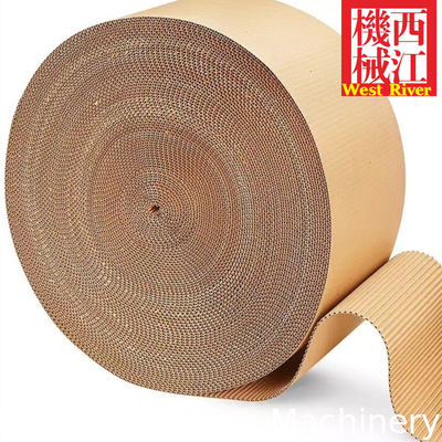 Machine de conversion de papier artisanale à grande vitesse 2Ply - Flûtes E et Max. Vitesse 220 m/min