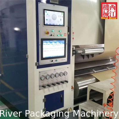 La Chine la plus récente 2 flûte en 1 machine de fabrication de carton- 5 minutes de changement rapide type vide interne unique