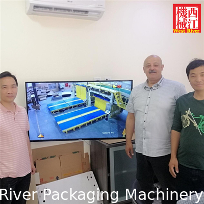 Fully Automatic Servo Control Conveyor Stacker For Corrugation Machine Down Stacker or Swing Stacker