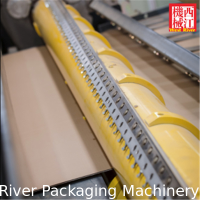 Liquid Cooling Cut-off Machine for Corrugated Cardboard Cutting Computer Four Direct Drive High Presicion