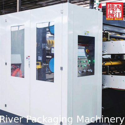 Liquid Cooling Cut-off Machine for Corrugated Cardboard Cutting Computer Four Direct Drive High Presicion