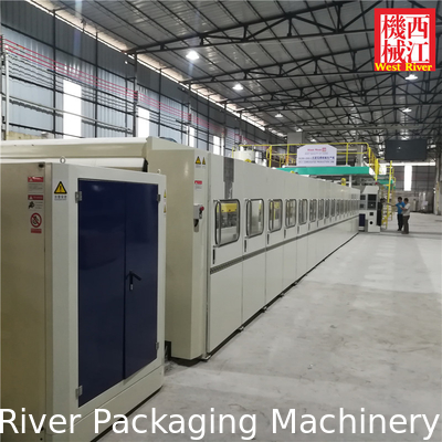 Système ERP de machine à fabriquer du carton ondulé complet à 5 plis de haute qualité