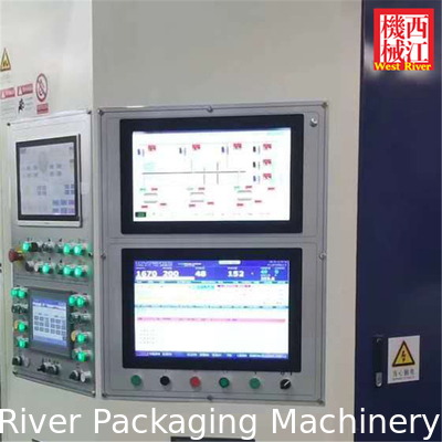 Machine à encoller pour machine à cannelure 7 plis Ligne d'emballage en carton entièrement automatique