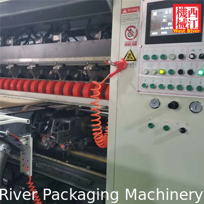 Down Slitting NC Slitter Scorer | Computer Control | Top Slitting or Down Slitting Option