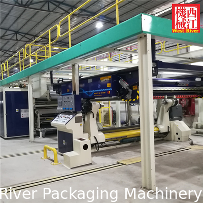 7Ligne de production de carton ondulé entièrement automatique avec le dernier système de flûtes AAA de 100 à 350 m/min