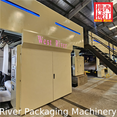 2025 Année NOUVELLE Ligne de production d'emballages en carton ondulé B C E F cannelures Machine par WEST RIVER COMPANY