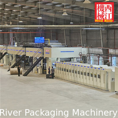 Triple Layers Preheater Paper Heating Corrugated Cardboard Box making Supplier