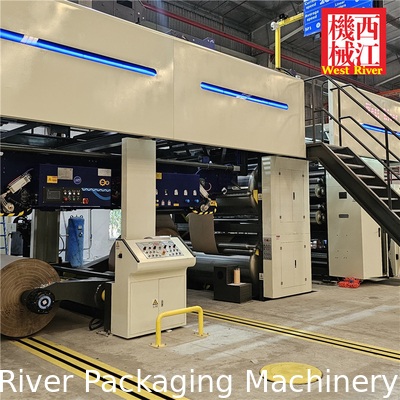 Chine moderne ligne de production de carton ondulé à 5 couches entièrement automatique Splicer automatique Double Slitter Scorer
