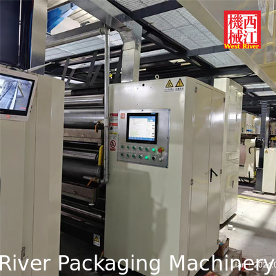 Completement automatique 7Ply équipement de corrugateurs complets fin humide et fin sèche machine pour la fabrication de boîtes de carton de colis colorés