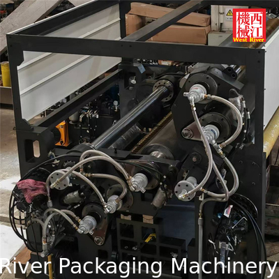 Ligne de production de carton ondulé 5 plis entièrement automatique série WJ200 Machine de fabrication de cartons en carton