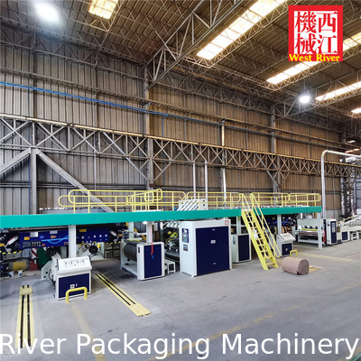 2Ply Single Face Corrugation  Machines--Corrugated Equipment Full-Auto Down Stacker