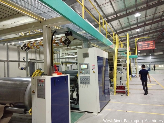 Smart 3.0 3Ply 5Ply Corrugated cardboard production line C B E Flutes width 2500mm Speed 250M/min Carton Packing Machine