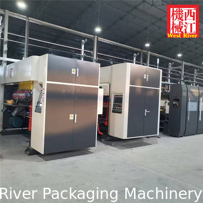 Chine La plus récente ligne de production de carton ondulé 5Ply entièrement automatique