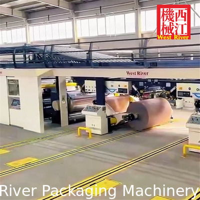 Smart 4.0 Series 5Ply Corrugated Cardboard Production Line for Cardboard Production