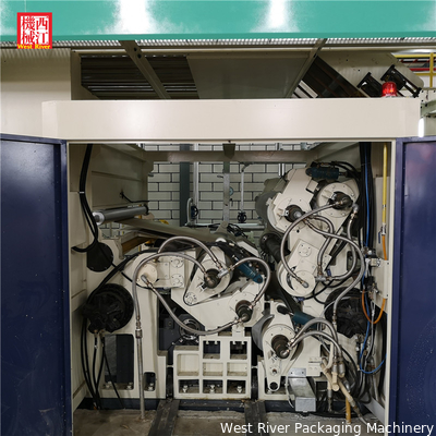 La Chine la plus récente 2 flûte en 1 machine de fabrication de carton- 5 minutes de changement rapide type vide interne unique