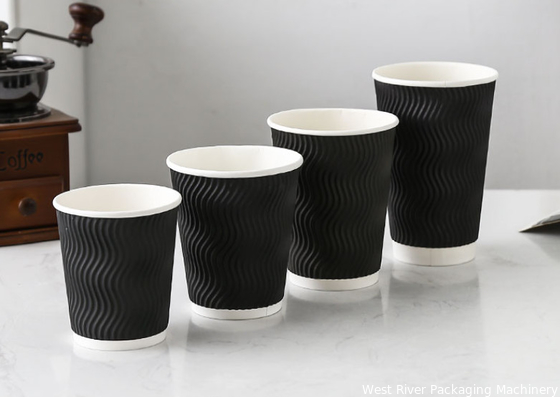 S flutes Single Facer Machine | Coffee Tea Cup Making Machine | S 2Ply Single Face Corrugator