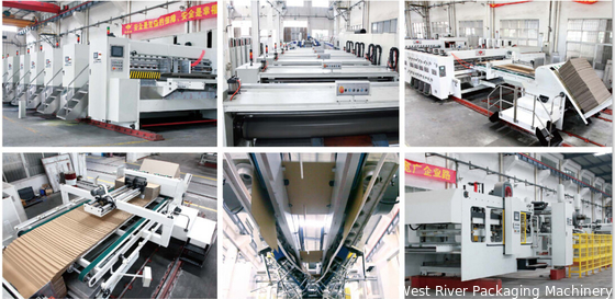 K6-1600X3200 FLEXO 4 COLOR PRINTING SLOTTING DIE-CUTTING VIBRATEUR et emboutisseur