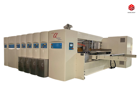 China Boxing (Alpha) - Machine de transfert sous vide en ligne de pointe pour boîtes en carton ondulé