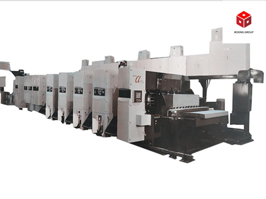 Machine d'impression à grande vitesse à carton ondulé Max.300 feuilles/min