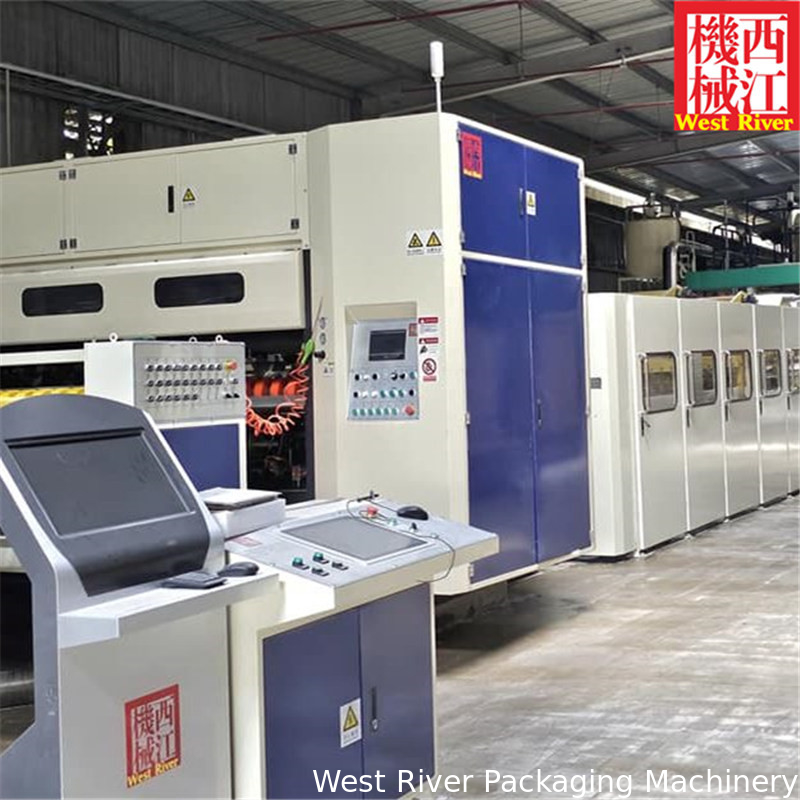 Machines complètes de fabrication de carton ondulé 7 plis haute performance pour une production rationalisée