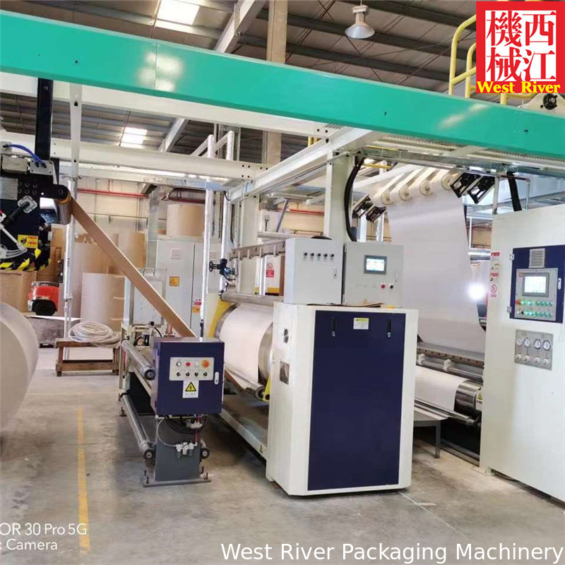 Machine à fabriquer du carton imperméable - Équipement complet de carton ondulé - Application d'agent imperméabilisant
