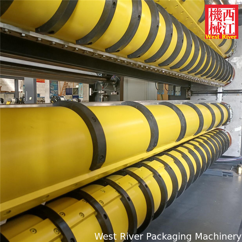 Liquid Cooling Cut-off Machine for Corrugated Cardboard Cutting Computer Four Direct Drive High Presicion