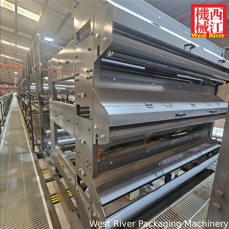 Automatic Corrugated Web Deviation Guide Device & Tension Control System, Span Bridge  | High Speed Cardboard Propert Tension