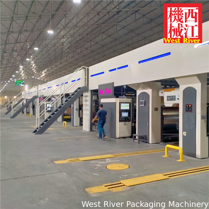 Convey Span Bridge with Auto Tension and Correction for Chinese Corrugated carton making machine
