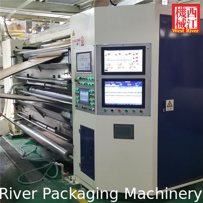 Machine à encoller pour machine à cannelure 7 plis Ligne d'emballage en carton entièrement automatique