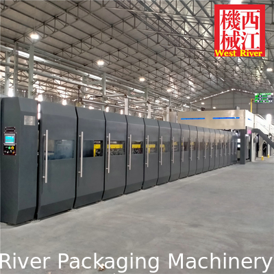 Automatic Double Facer Corrugated Cardboard Baker | Energy Saving | Low Noise | Good Cotton Belt